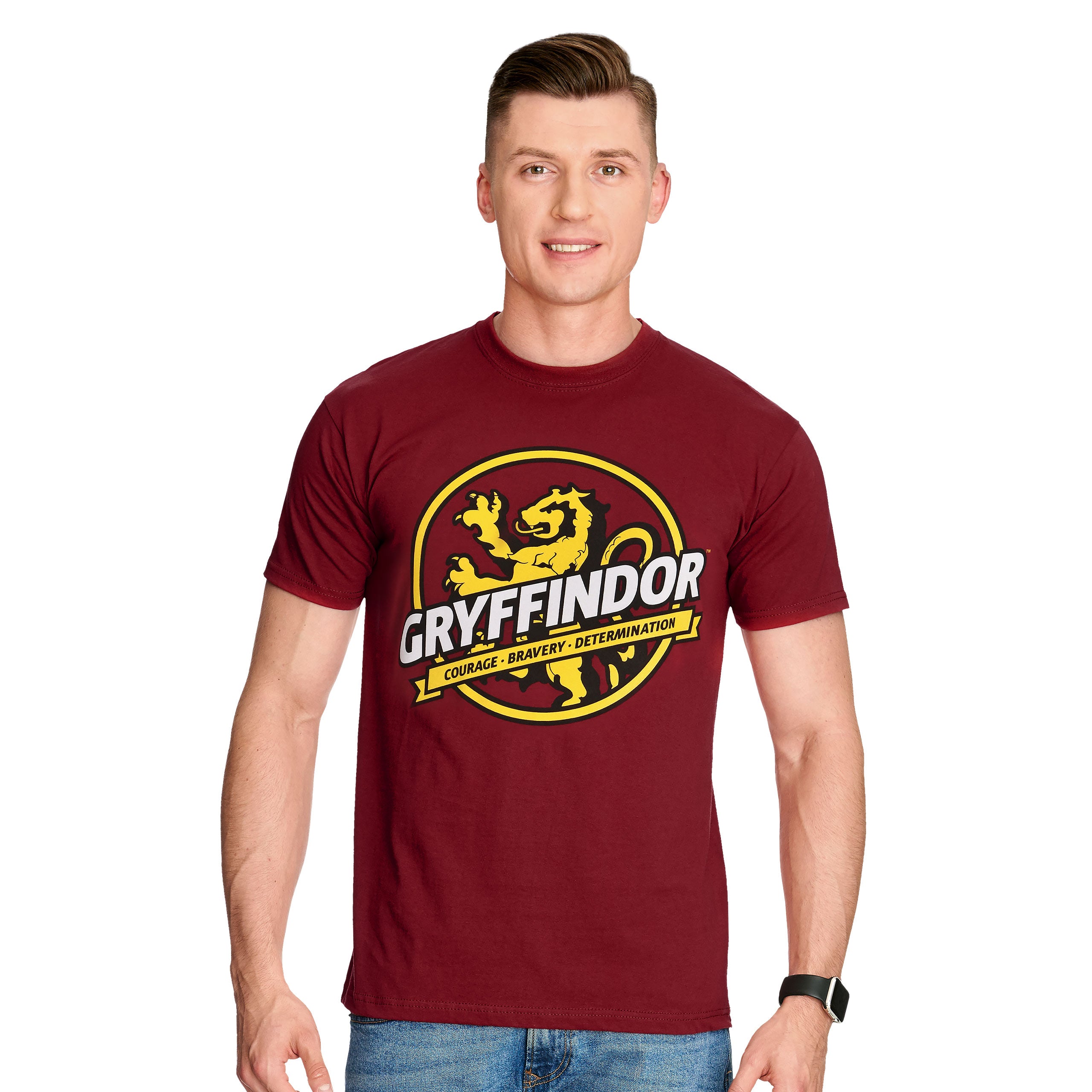 Produktbild Gryffindor House Values T-shirt röd - Harry Potter