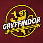 Produktbild Gryffindor House Values T-shirt röd - Harry Potter