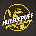 Produktbild Hufflepuff House Values T-shirt grå - Harry Potter