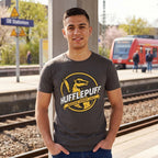 Produktbild Hufflepuff House Values T-shirt grå - Harry Potter