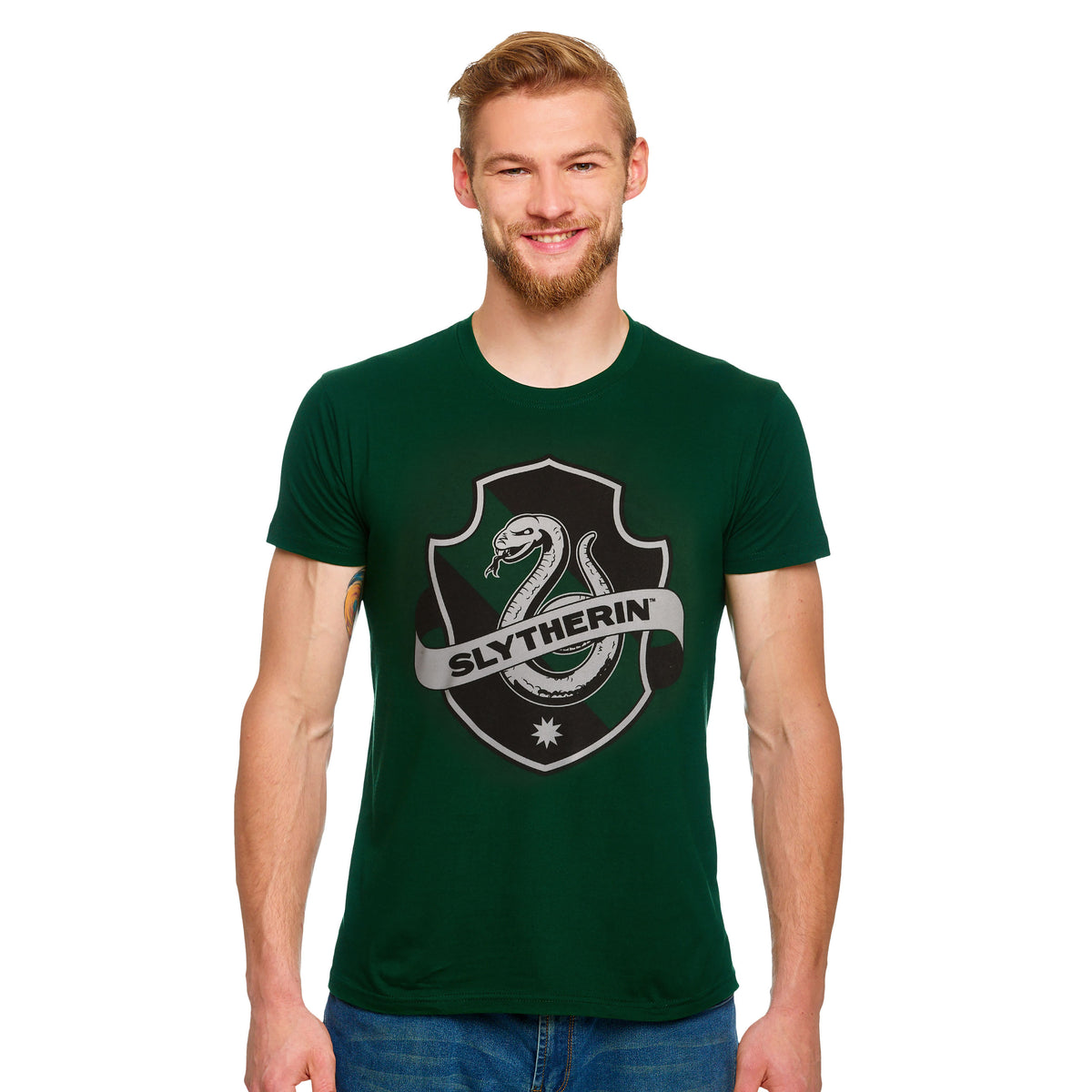 Produktbild Slytherin Logo T-shirt grön - Harry Potter