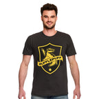 Produktbild Hufflepuff Logo T-shirt grå - Harry Potter