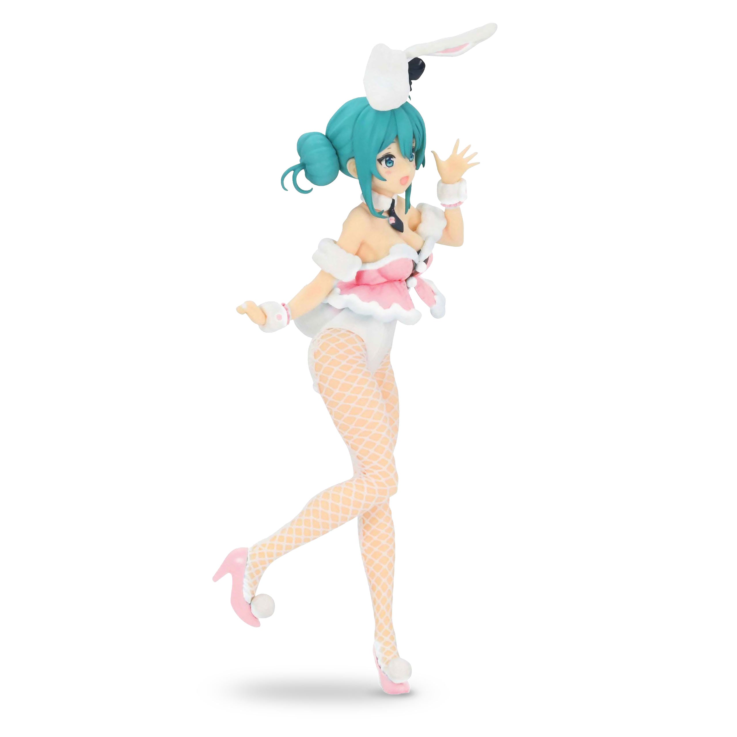 Produktbild Hatsune Miku - Baby Pink White Rabbit BiCute Bunnies Vocaloid Figur