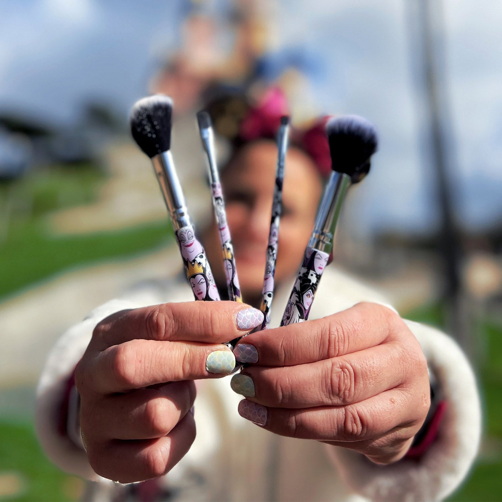 Produktbild Disney Villains Sminkborstset 4 delar