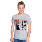 Produktbild Disney Villains - Splatter Cruella T-shirt grå