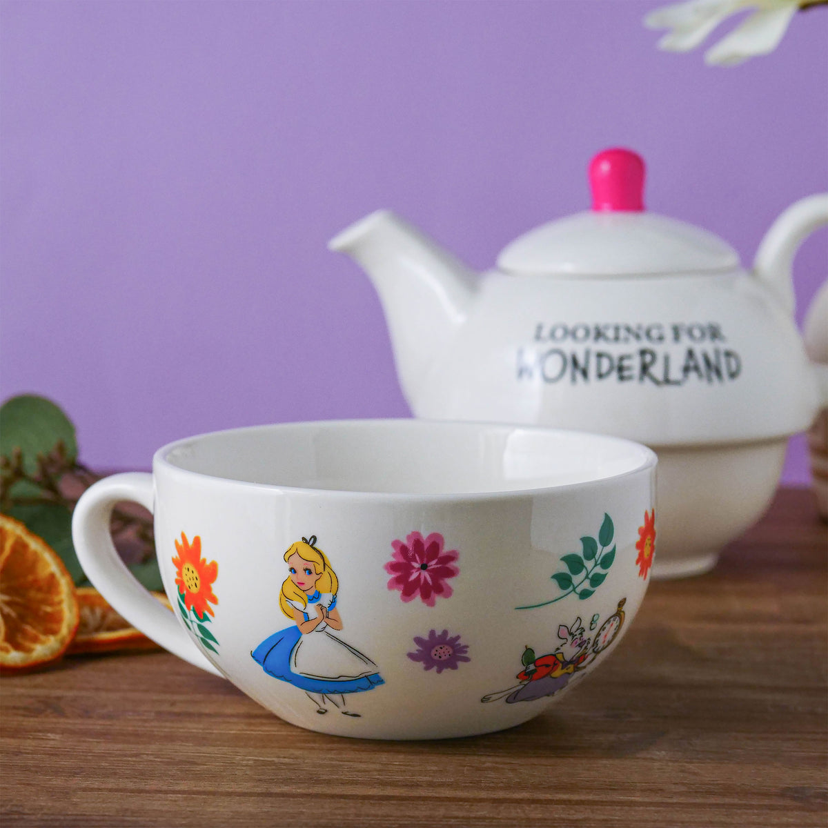 Produktbild Alice i Underlandet - Looking For Wonderland Tekanna med kopp