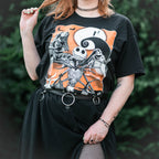 Produktbild Nightmare Before Christmas - Orange Moon T-Shirt svart