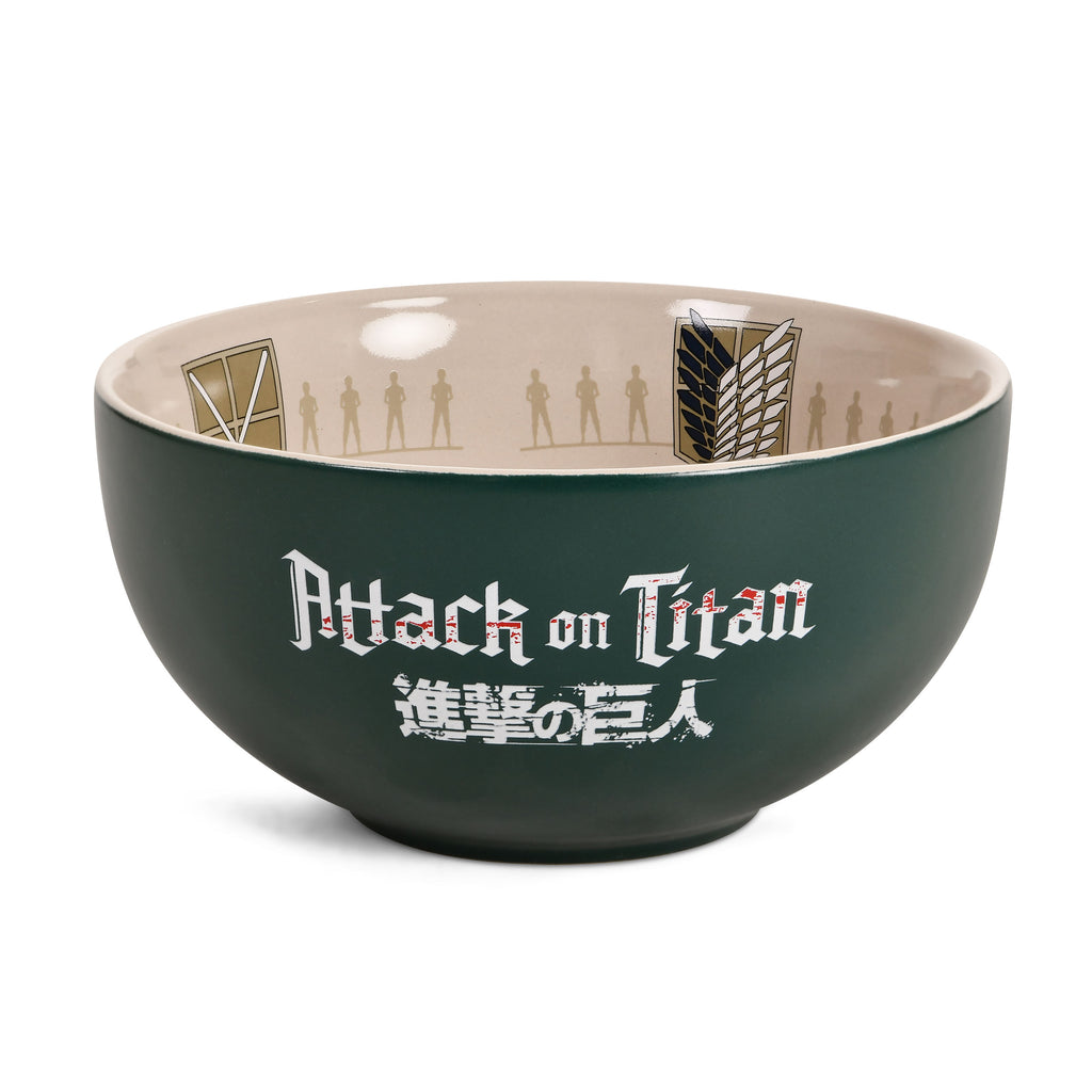 Produktbild Attack on Titan - Müsliskål med Scoutkårens symbol