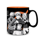 Produktbild Naruto Shippuden - Grupp Svart & Vit Mugg
