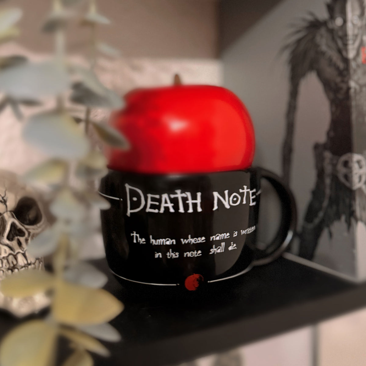 Produktbild Death Note - Äpple 3D Mugg med Lock