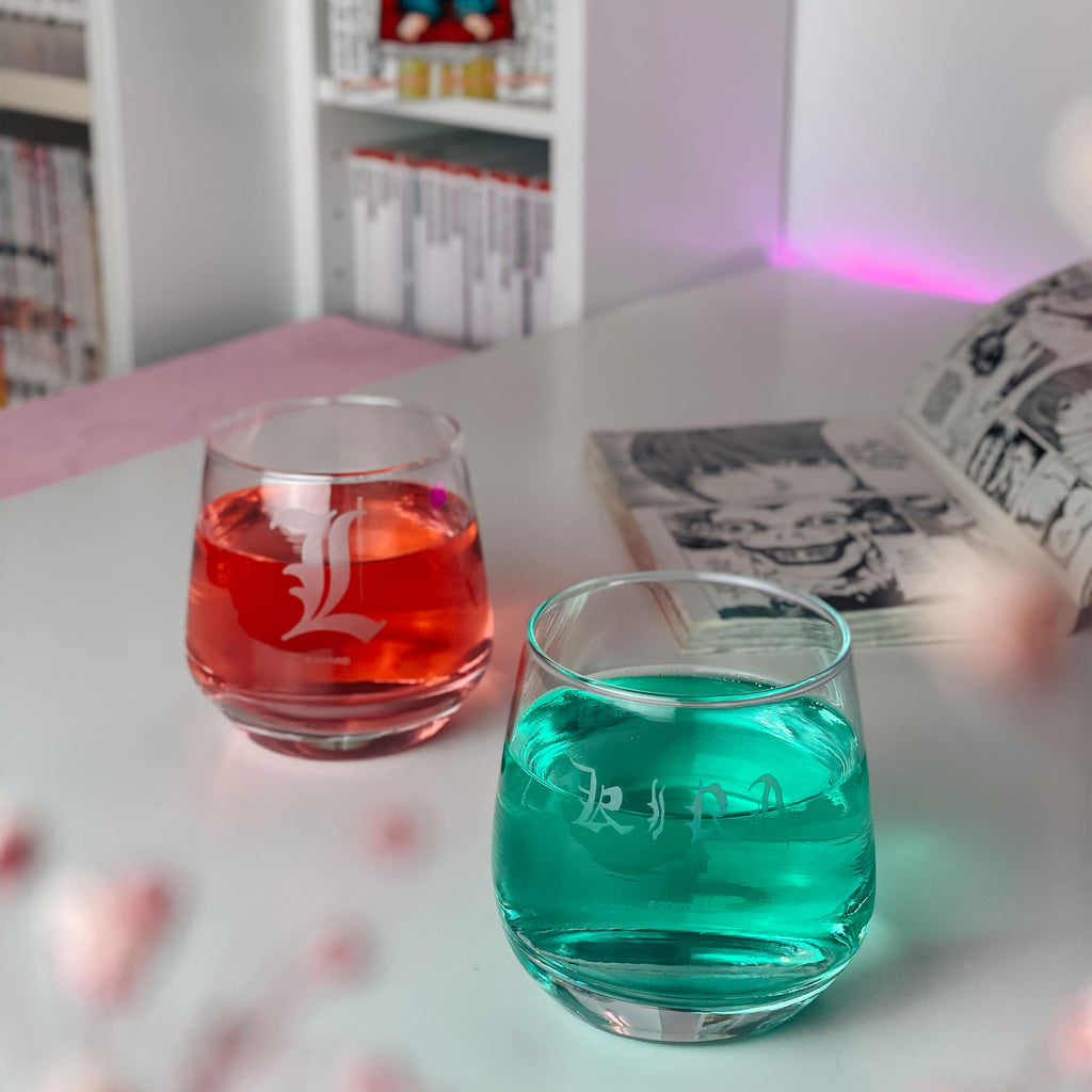 Produktbild Death Note - Kira & L Glass Set