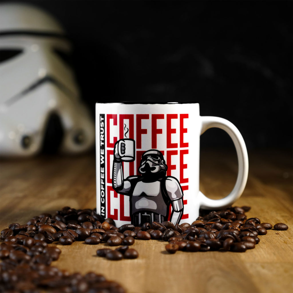 Produktbild Original Stormtrooper - In Coffee We Trust Mugg