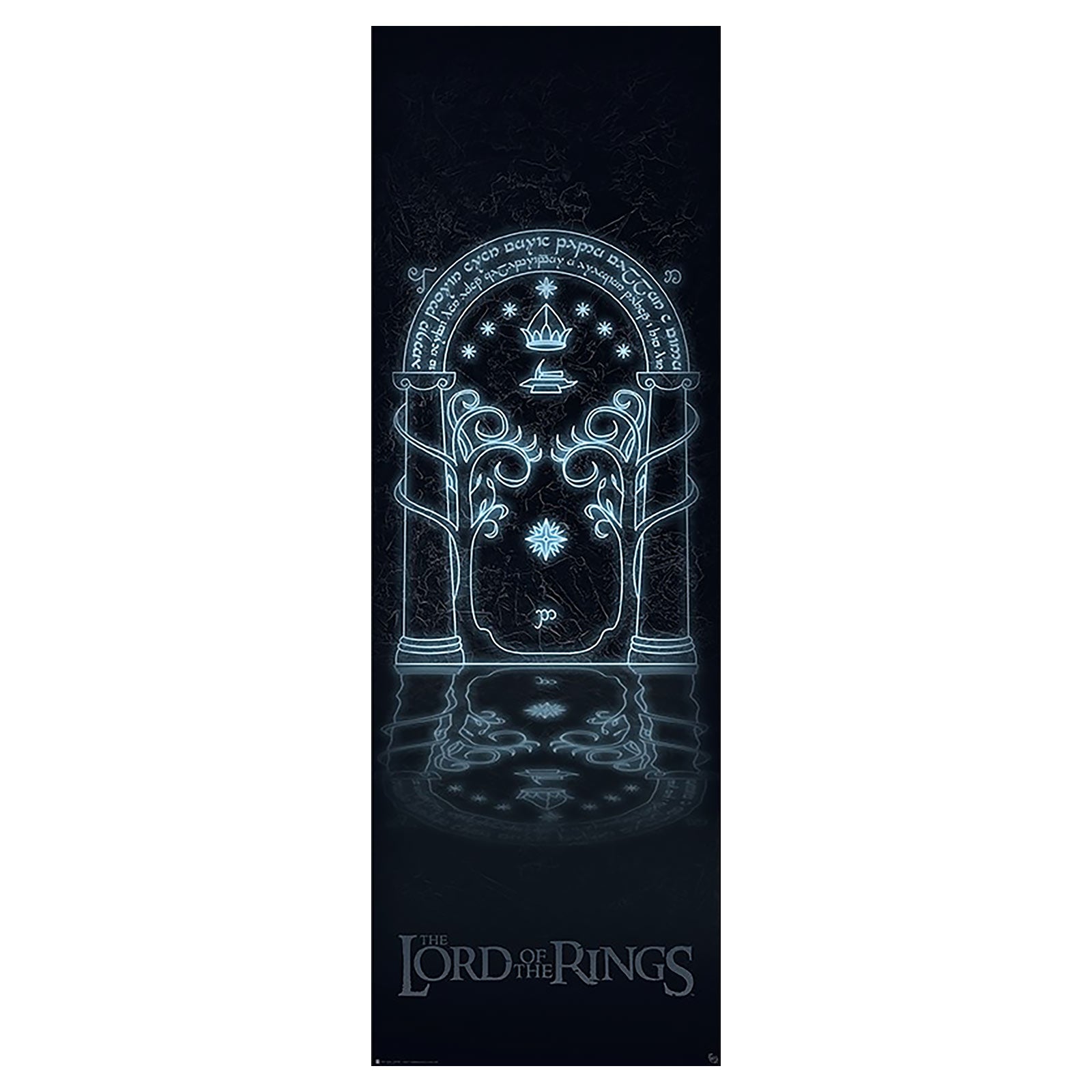 Produktbild Sagan om Ringen - Durins dörrar dörrposter