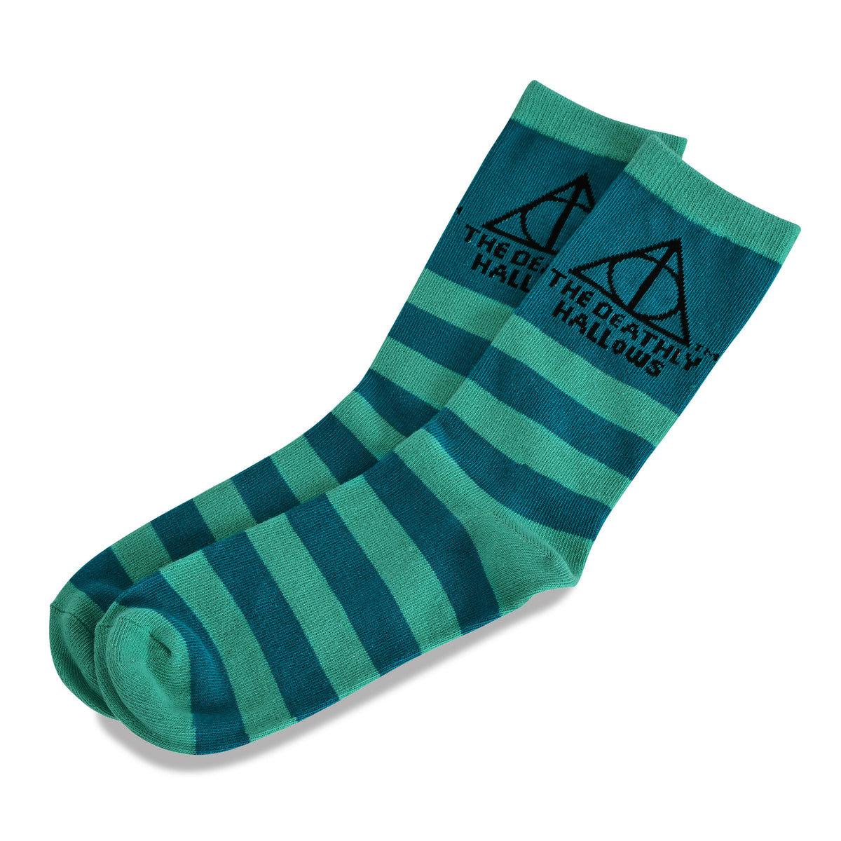 Produktbild Harry Potter - Dödsrelikerna strumpor blå-grön
