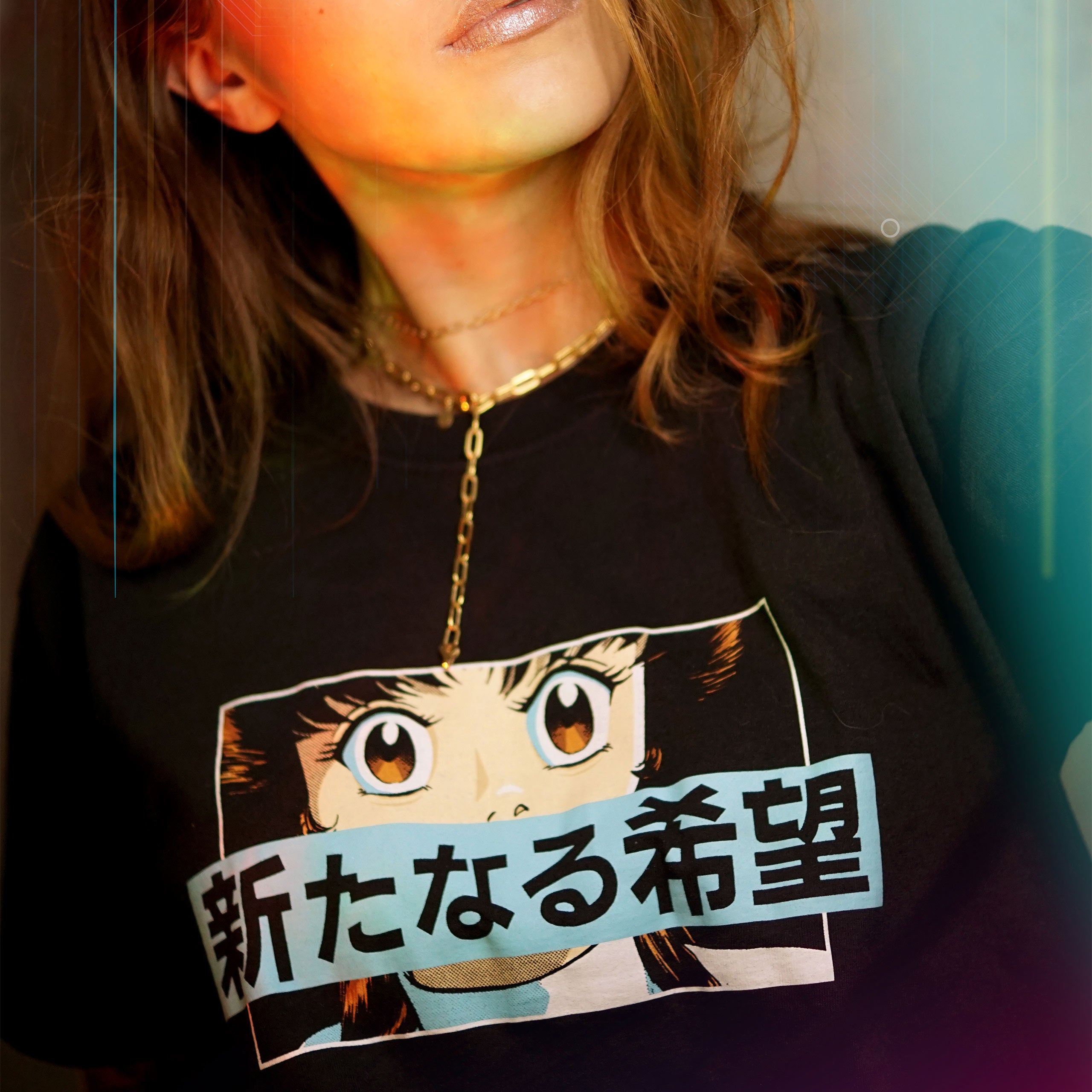 Produktbild Star Wars - Manga Leia T-shirt svart