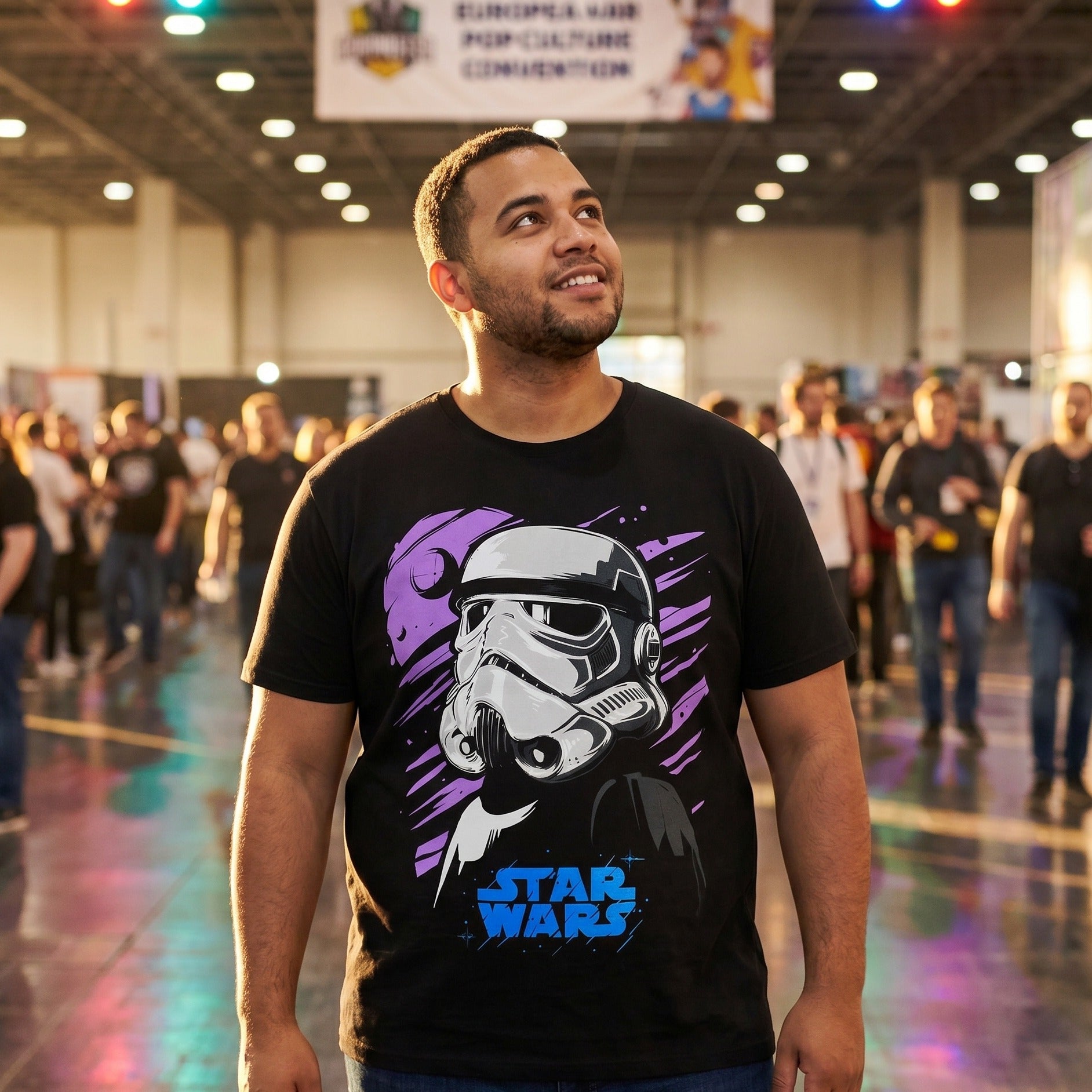 Produktbild Star Wars - Galaxy Stormtrooper T-shirt svart