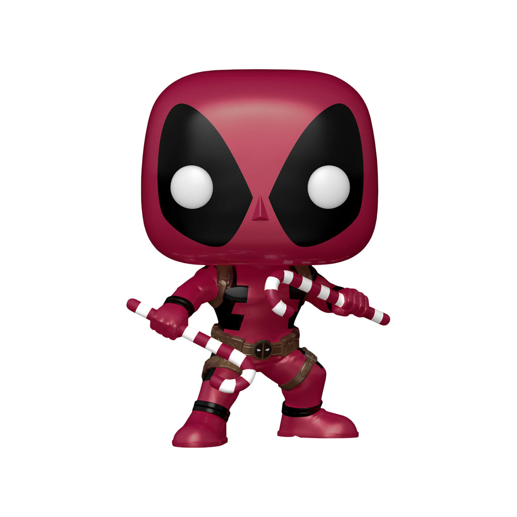 Produktbild Deadpool Jul T-shirt med Funko Pop Figur