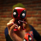 Produktbild Deadpool Jul T-shirt med Funko Pop Figur