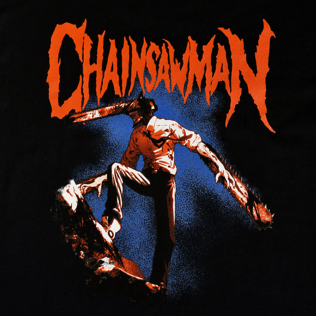 Produktbild Chainsaw Man - Röd Logo T-shirt svart
