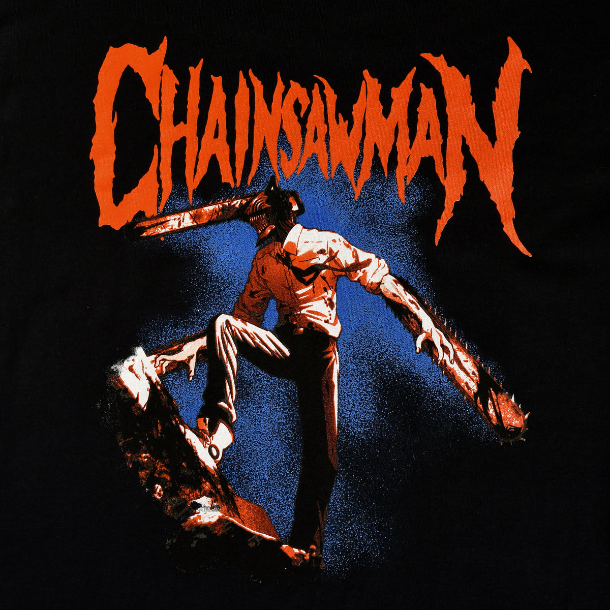 Produktbild Chainsaw Man - Röd Logo T-shirt svart