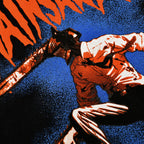 Produktbild Chainsaw Man - Röd Logo T-shirt svart