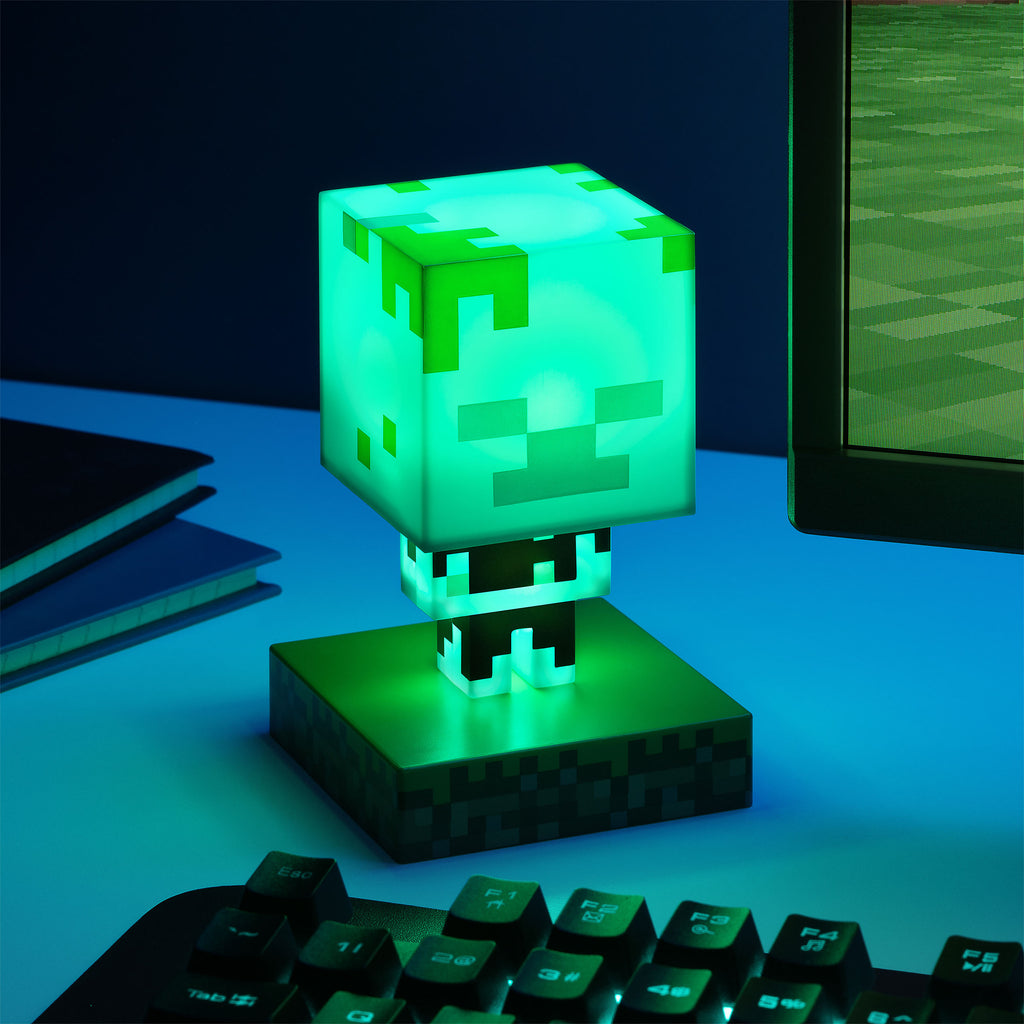 Produktbild Minecraft - Dränkt Zombie 3D Bordslampa