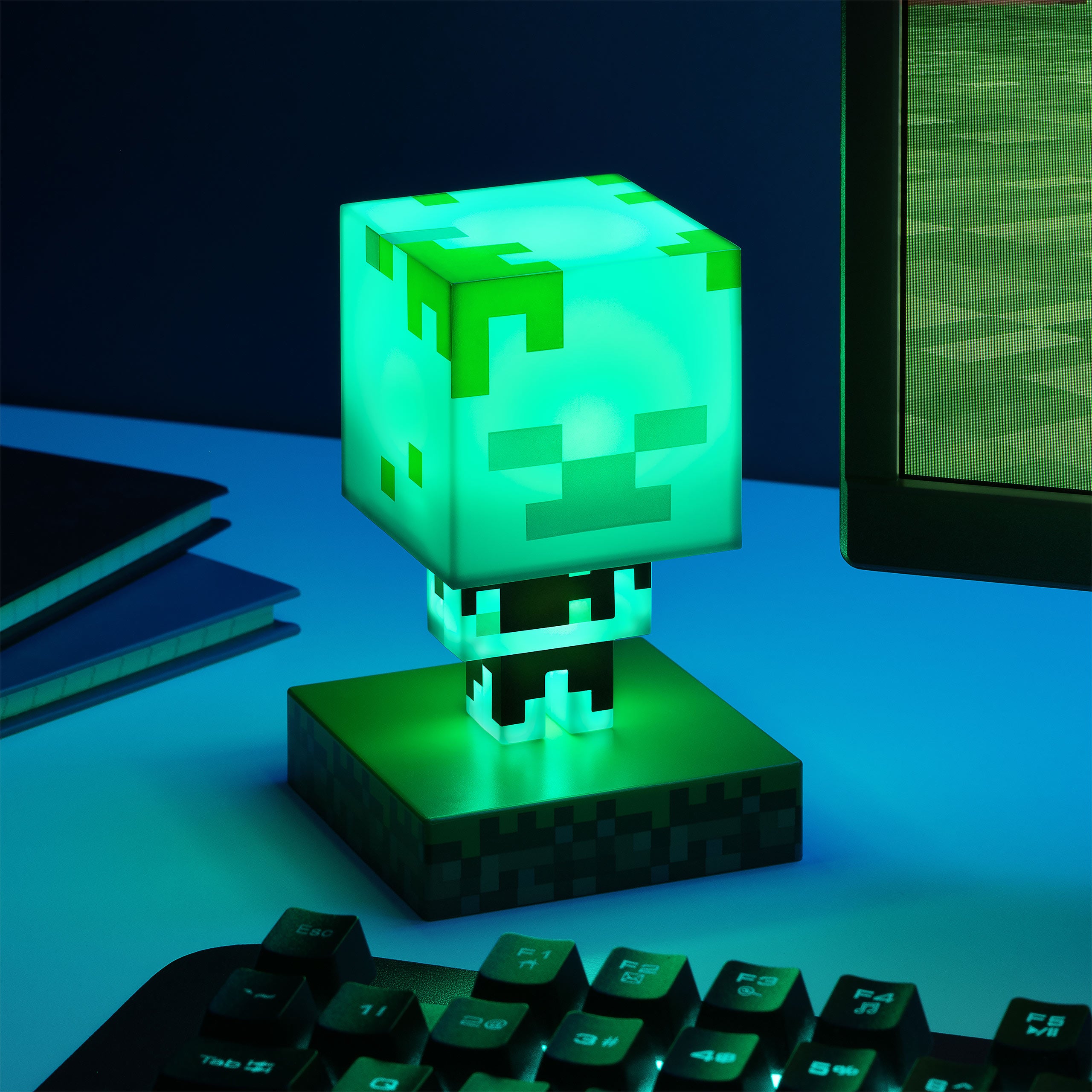 Produktbild Minecraft - Dränkt Zombie 3D Bordslampa
