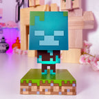 Produktbild Minecraft - Dränkt Zombie 3D Bordslampa