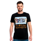 Produktbild Haikyu!! - Grupp i yukata T-shirt svart