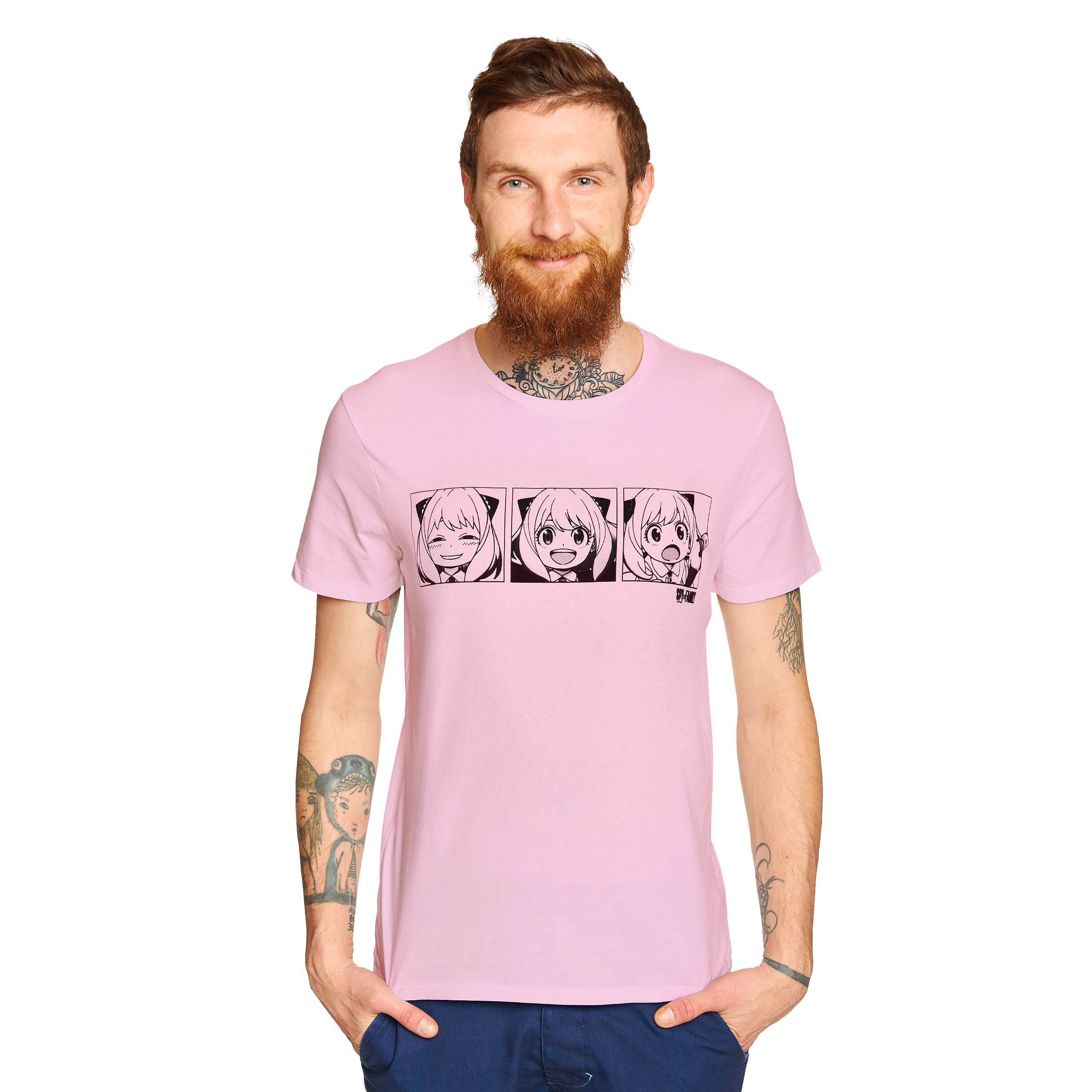 Product image Spy x Family - Emotions of Anya T-shirt pink