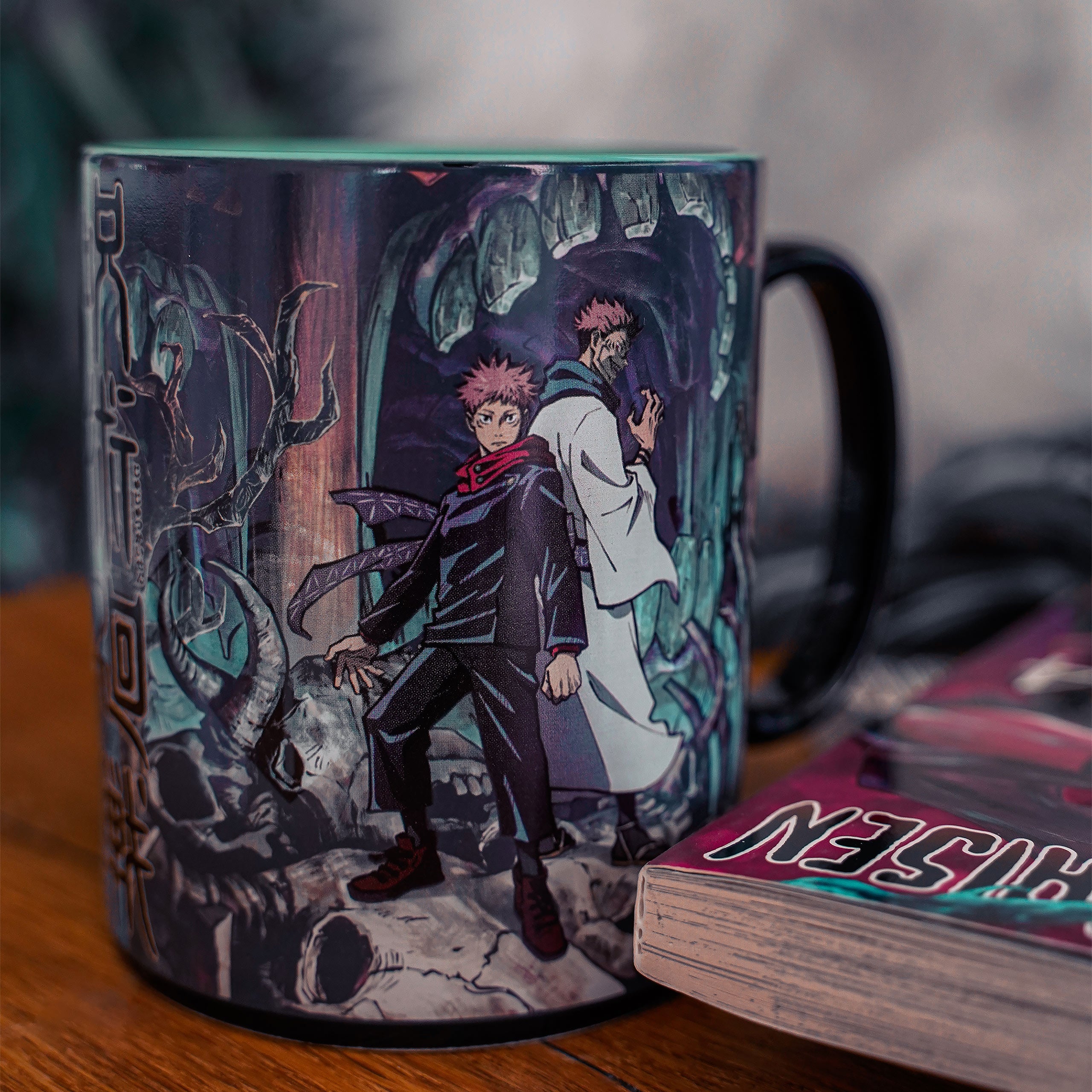 Produktbild Jujutsu Kaisen - Itadori & Sukuna Termoeffekt Mugg