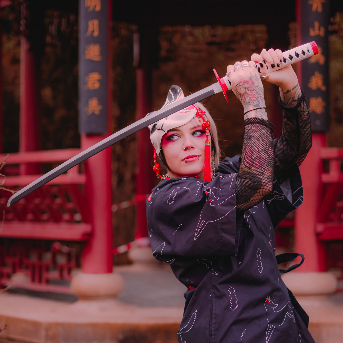 Produktbild Giyu Katana för Demon Slayer-fans