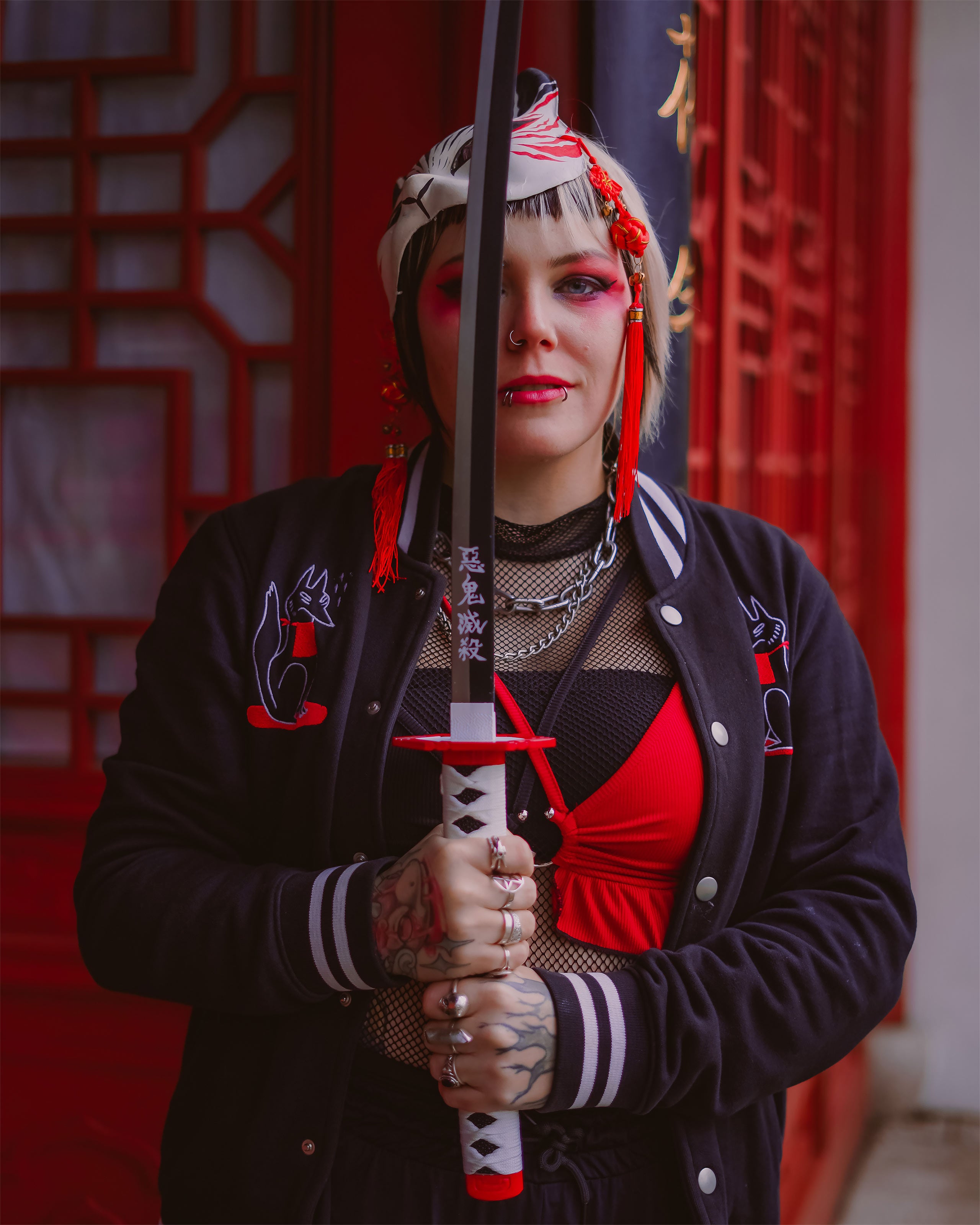 Produktbild Giyu Katana för Demon Slayer-fans