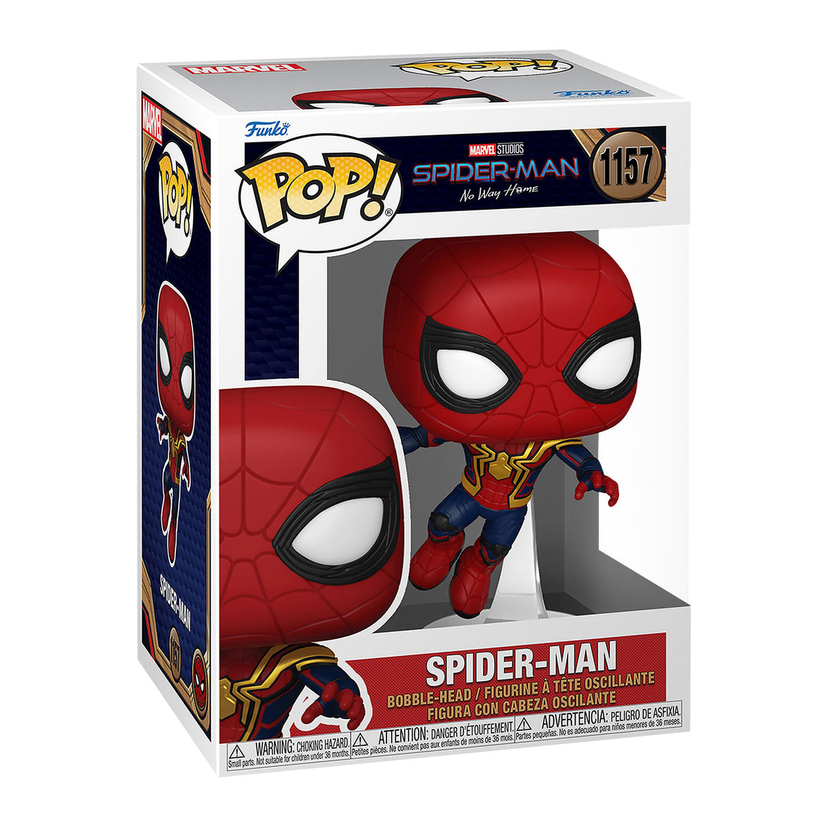 Produktbild Spider-Man-No Way Home - Swing Funko Pop figur med vickande huvud