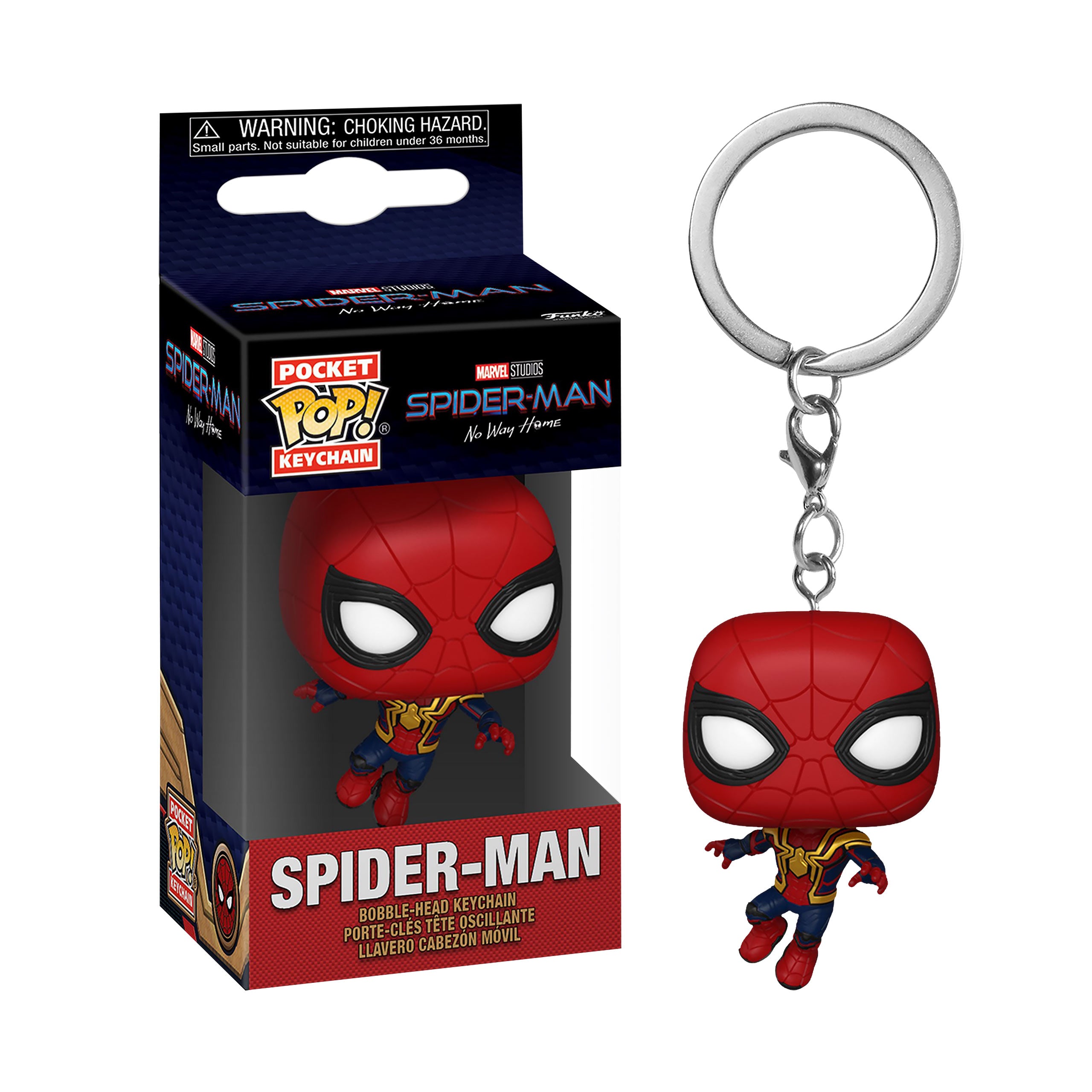 Produktbild Spider-Man No Way Home - Swing Funko Pop Nyckelring