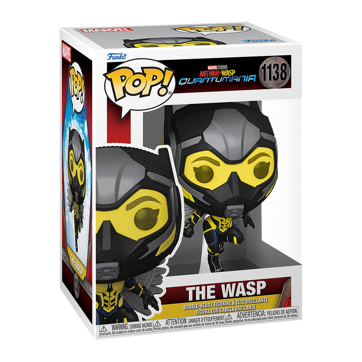 Produktbild Ant-Man - The Wasp Funko Pop figur med vickande huvud