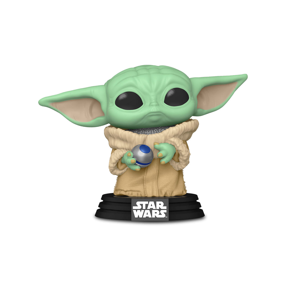 Produktbild Star Wars - Grogu med rustning Funko Pop vickande huvudfigur