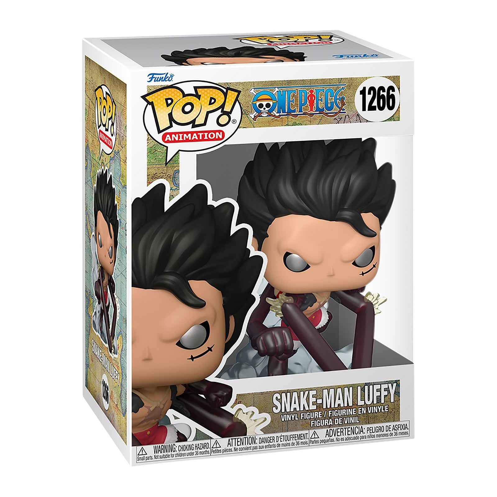 Produktbild One Piece - Snake-Man Luffy Funko Pop Figur