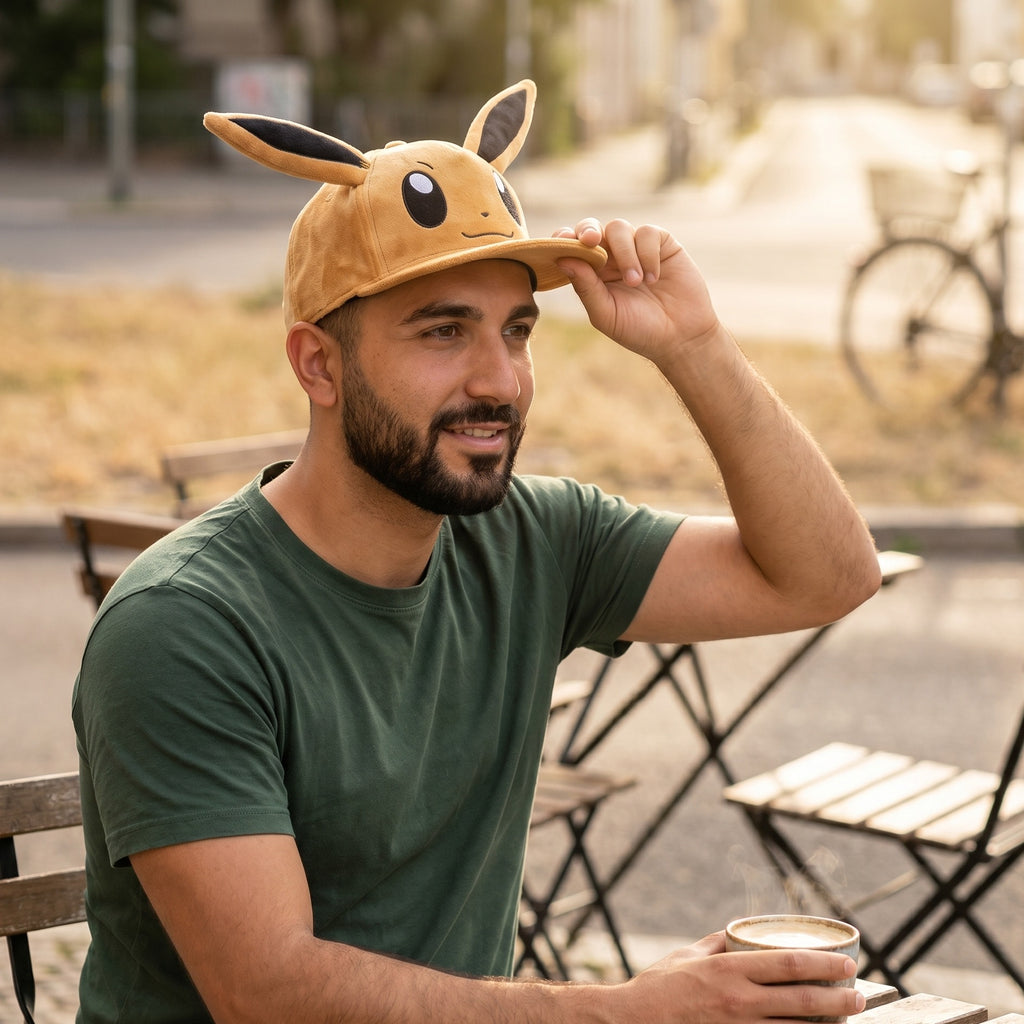 Produktbild Pokemon - Evoli Plysch Snapback Keps