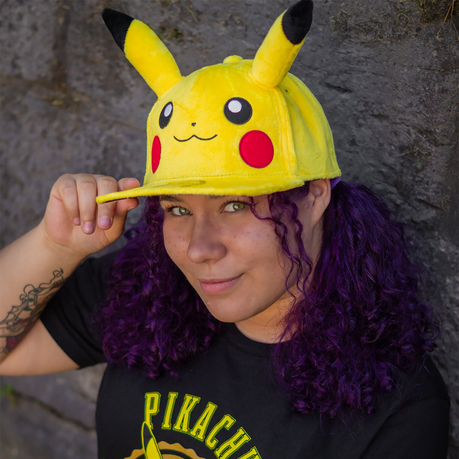 Produktbild Pokemon - Pikachu Plysch Snapback Keps