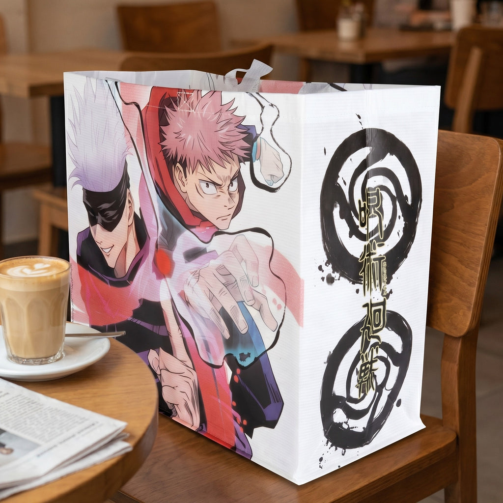 Produktbild Jujutsu Kaisen - Satoru Gojo & Yuji Itadori Shoppingväska