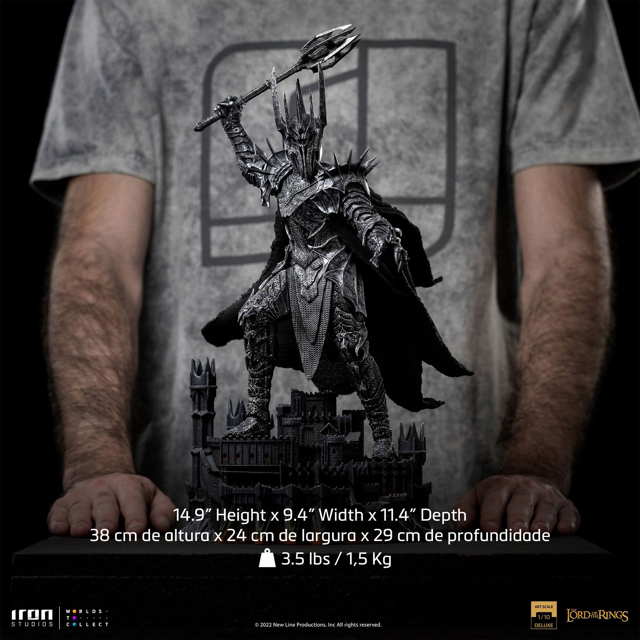 Produktbild Sagan om Ringen - Sauron Art Scale Deluxe Statue