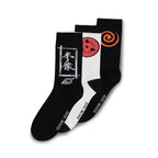 Produktbild Naruto Shippuden - Sasuke Symbol Strumpor 3-pack