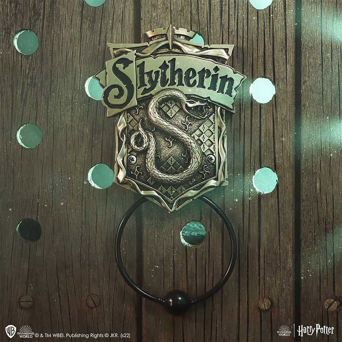 Produktbild Harry Potter - Slytherin dörrkläpp med vapensköld