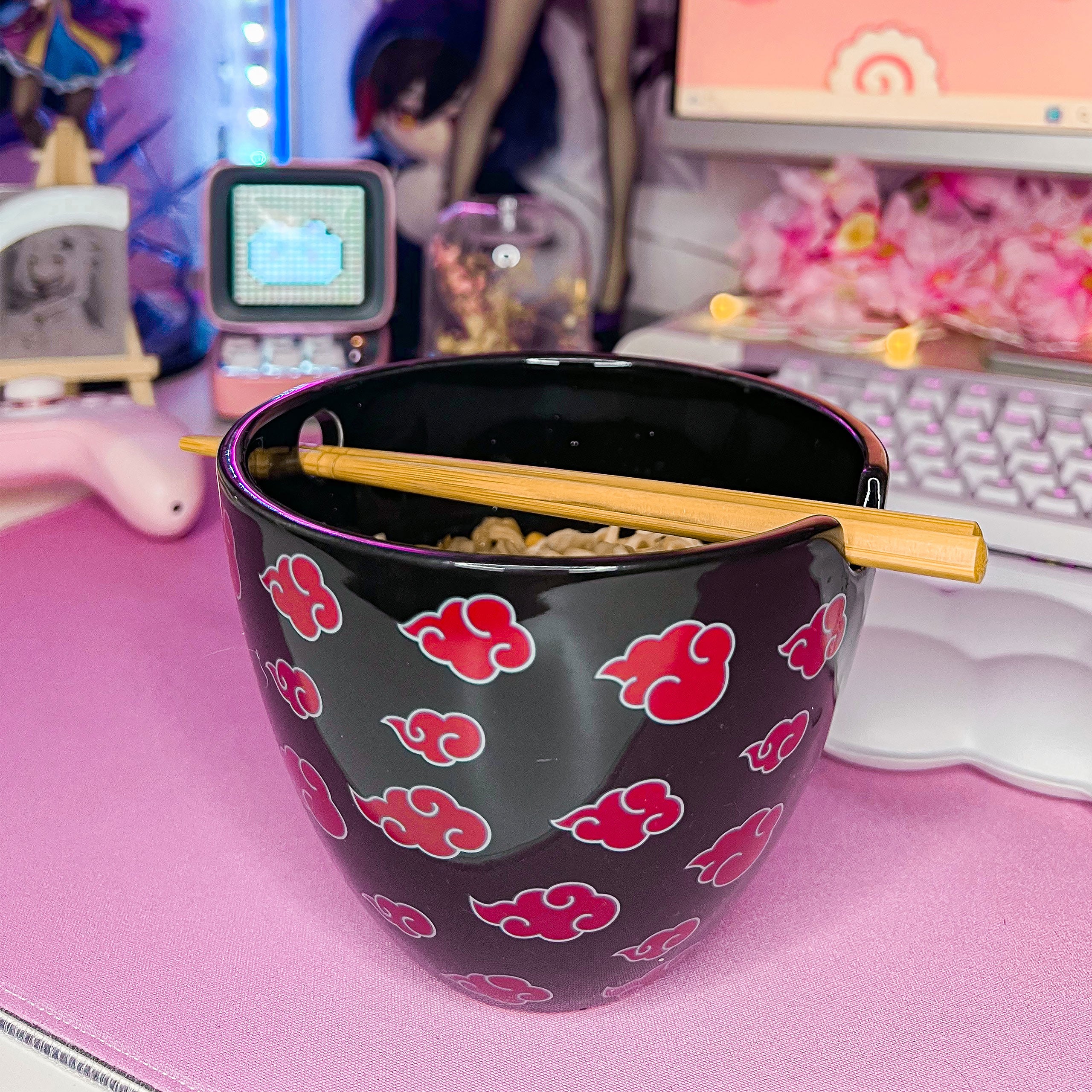 Product image Naruto - Akatsuki Ramen Bowl with Chopsticks
