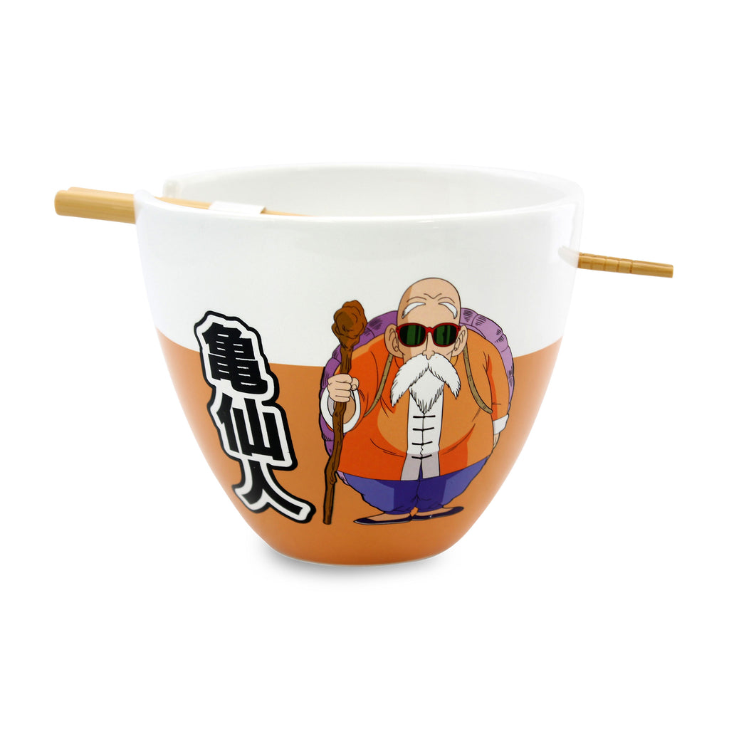 Produktbild Dragon Ball Z - Muten Roshi ramen-skål med ätpinnar