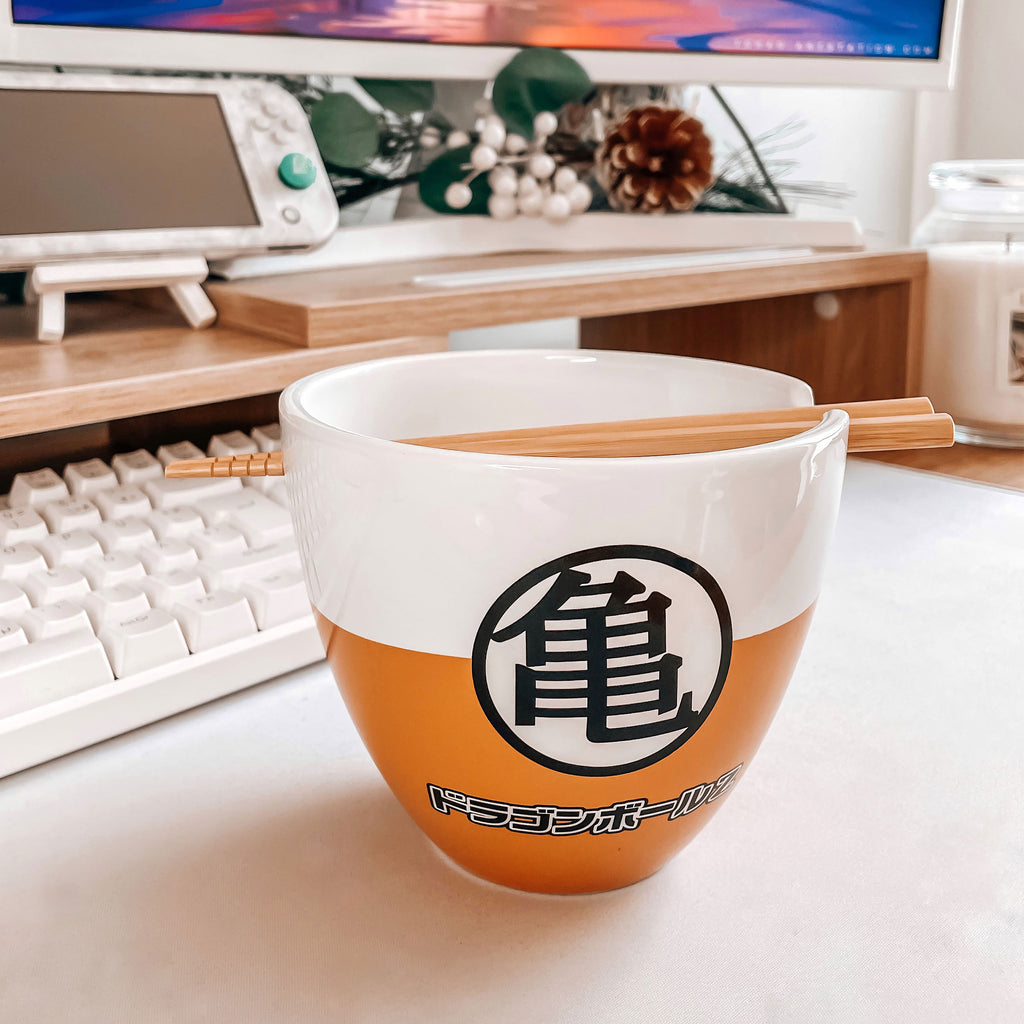 Produktbild Dragon Ball Z - Muten Roshi ramen-skål med ätpinnar