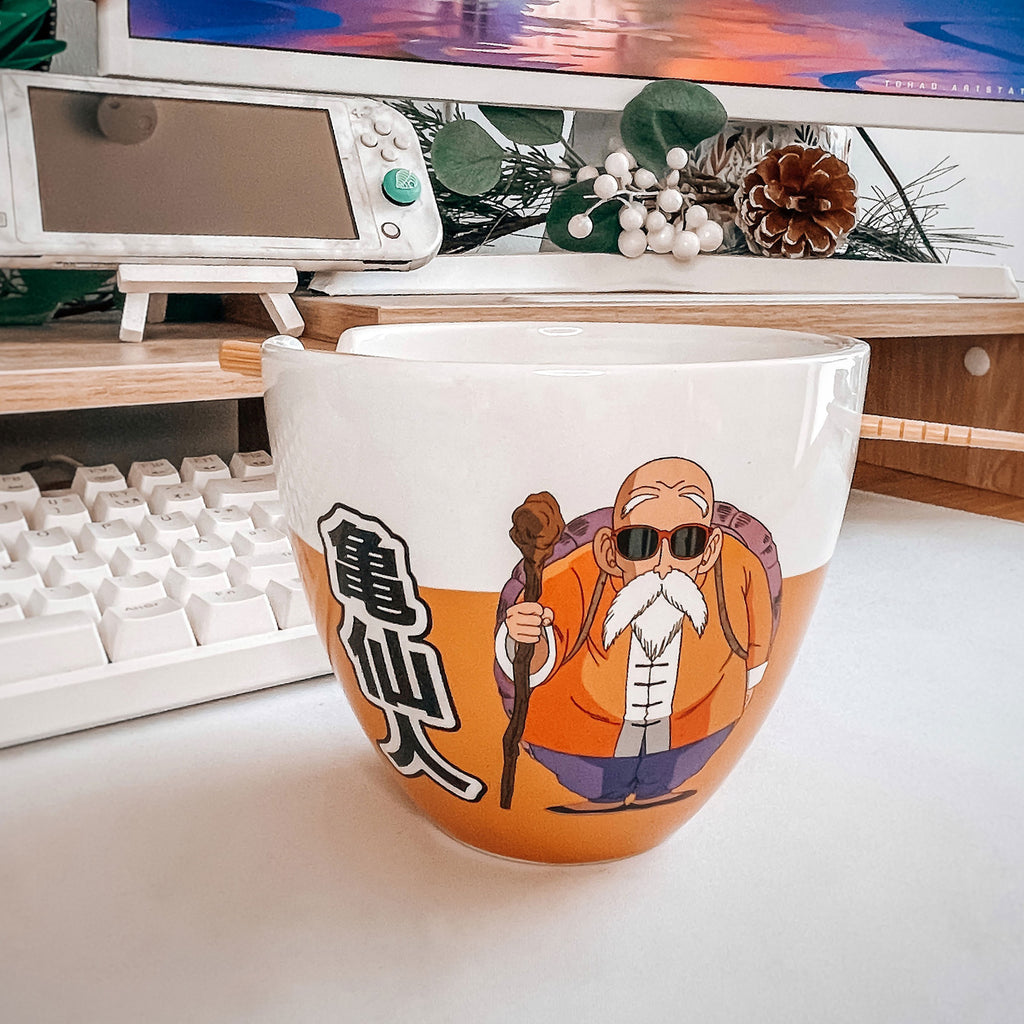 Produktbild Dragon Ball Z - Muten Roshi ramen-skål med ätpinnar