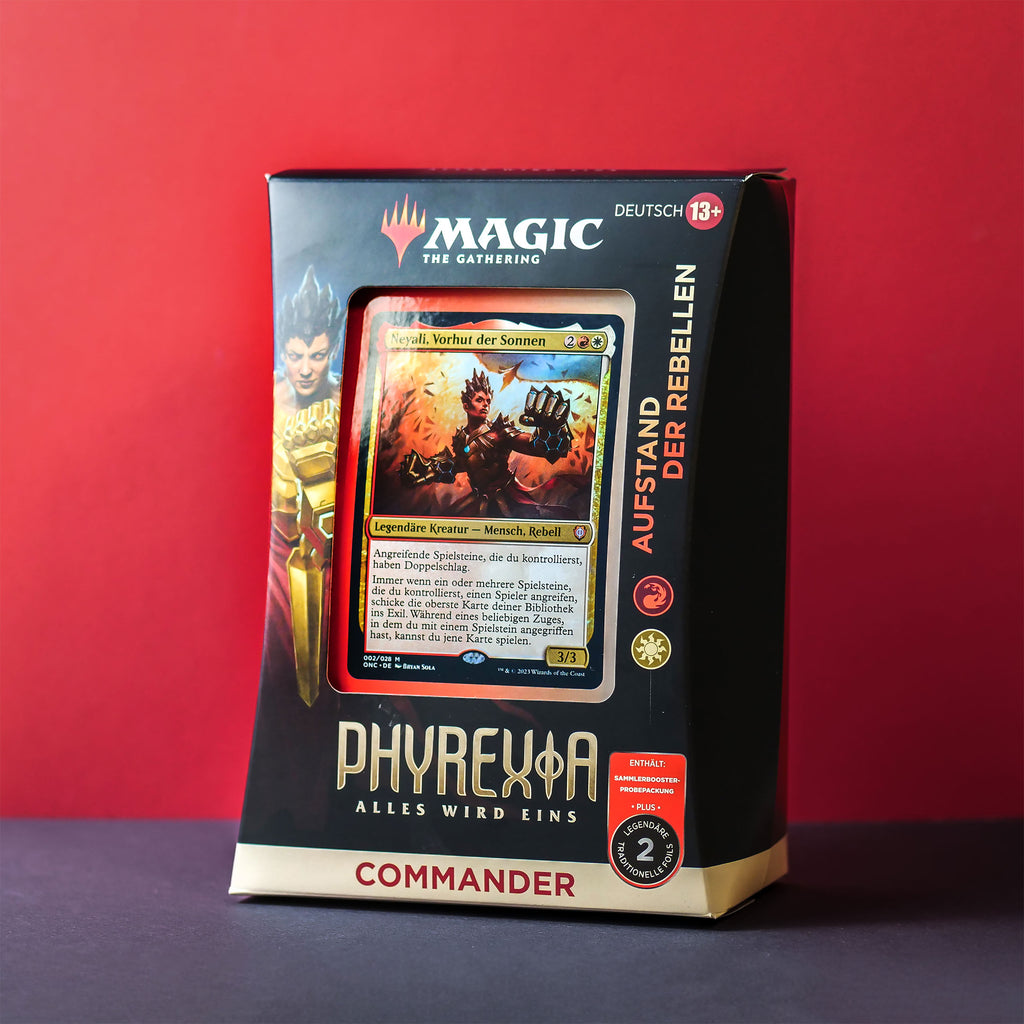 Produktbild Phyrexia: Allt blir ett Uppror av rebeller Commander Deck - Magic The Gathering