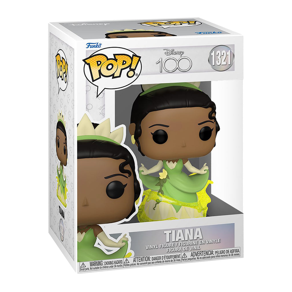 Produktbild Prinsessan och grodan - Tiana Funko Pop Figur Disney 100